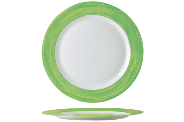 Arcoroc Brush Vert Assiette à pain 15,5cm